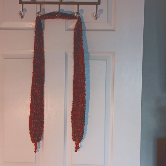 EUC,multi colored neck scarf or accessory - Picture 8 of 9
